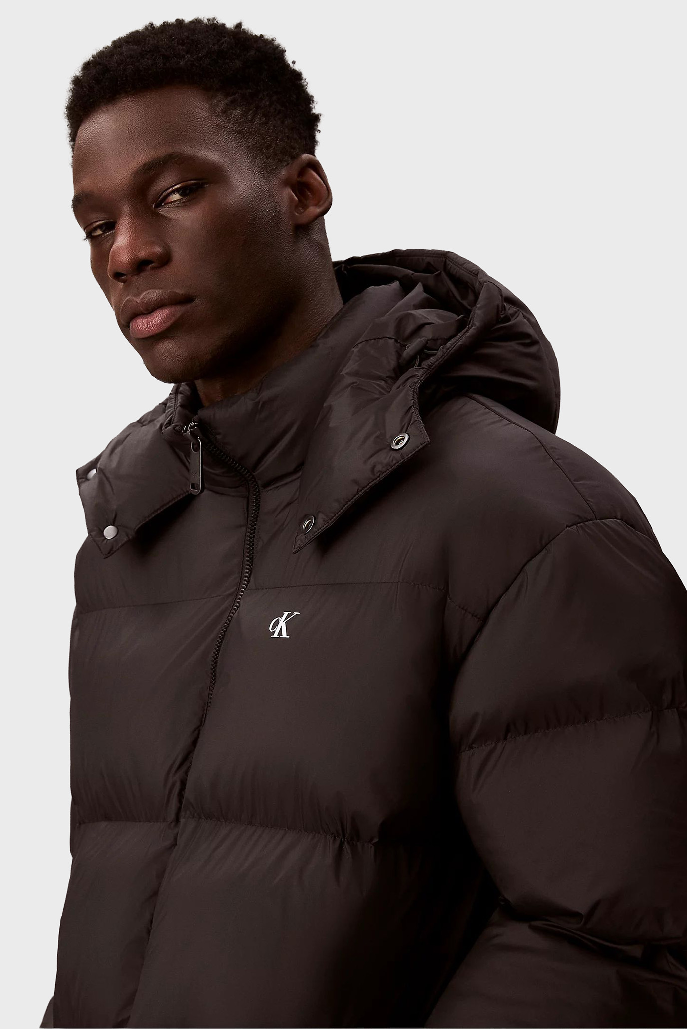 Куртка зимняя LS LONG LENGTH HOODED NYLON PUFF 4