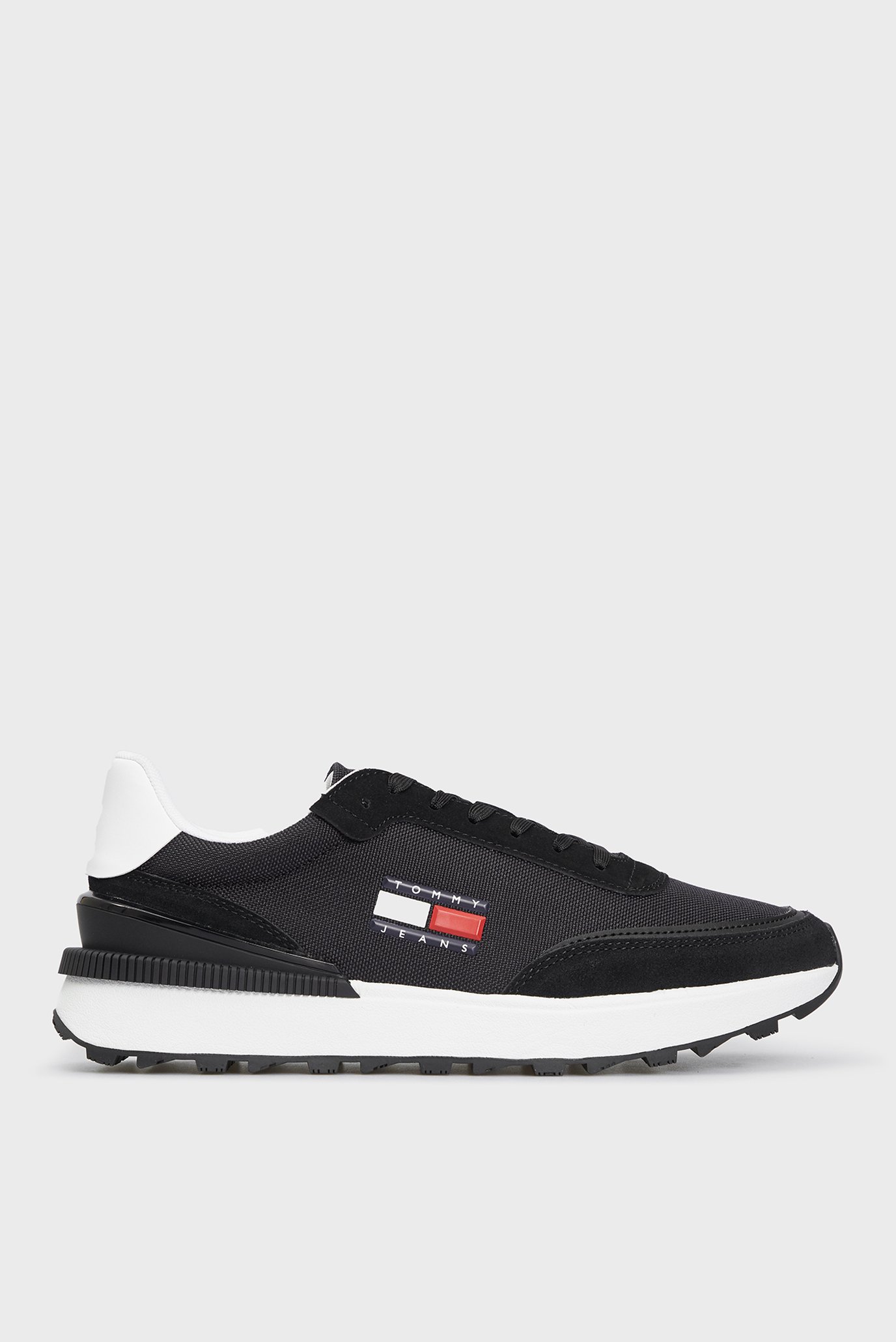 Мужские черные кроссовки TOMMY JEANS TECHN. RUNNER 1