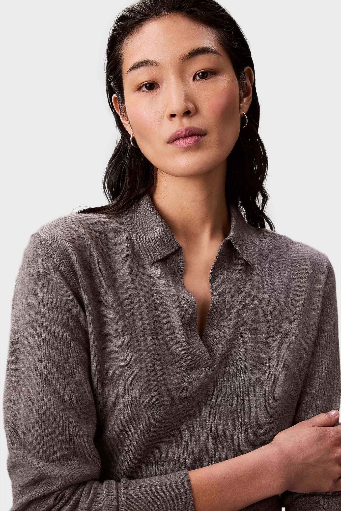 Поло LS JNY EXTRAFINE MERINO SWTR 14G 4