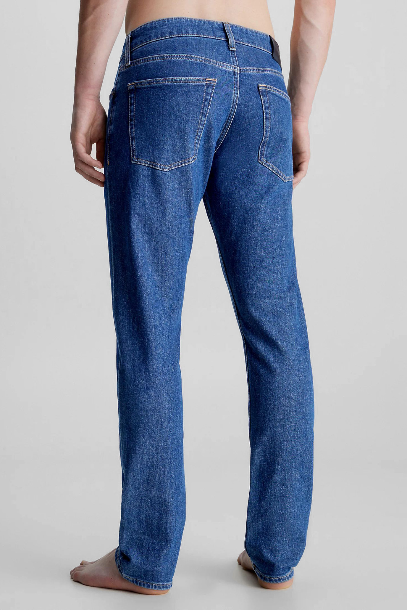 Мужские синие джинсы SLIM FIT MID BLUE 8