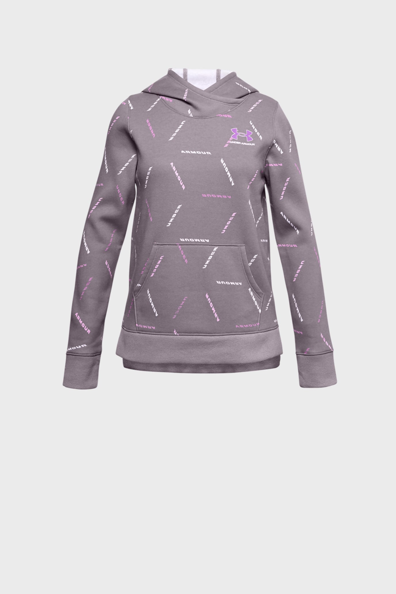 Детское сиреневое худи Rival Fleece Printed Hoodie 2