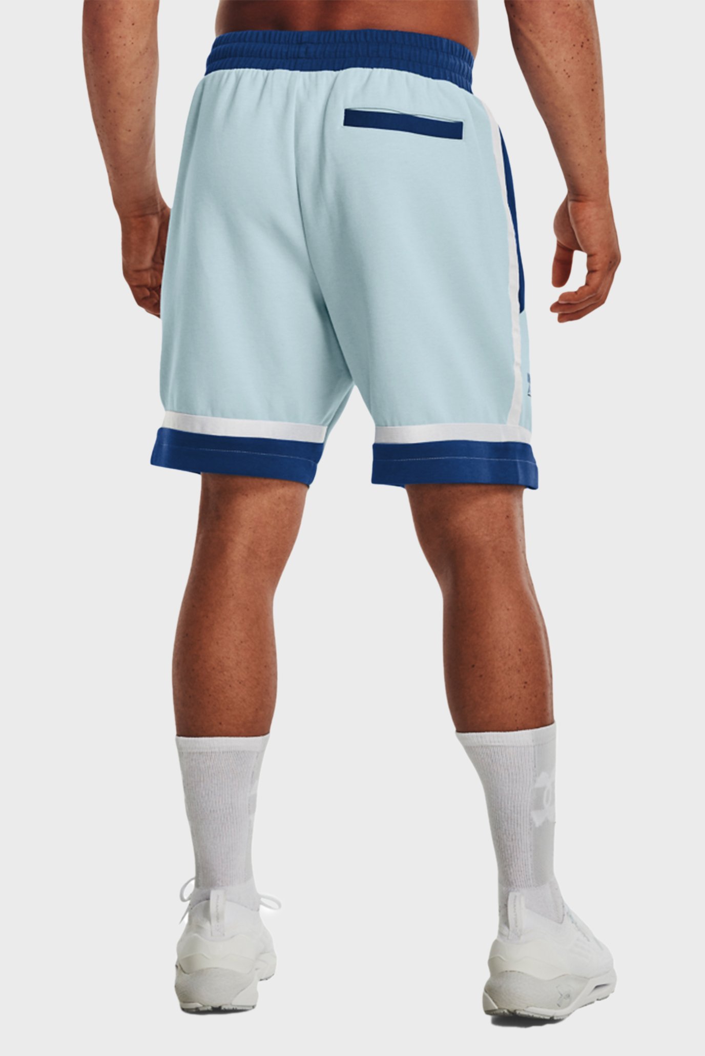 Мужские голубые шорты UA Summit Knit Shorts 3