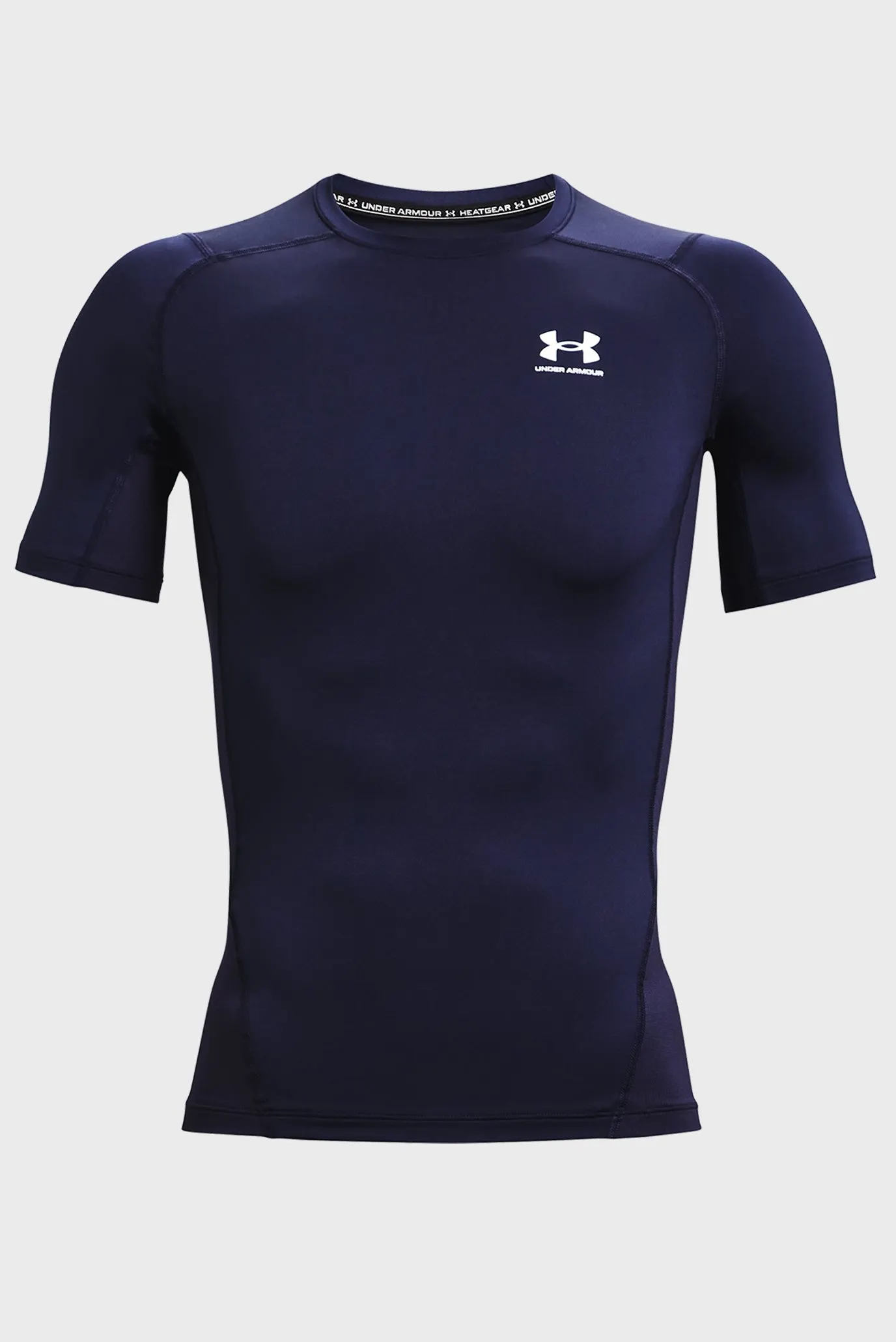 Мужская темно-синяя футболка UA HG Armour Comp SS 5