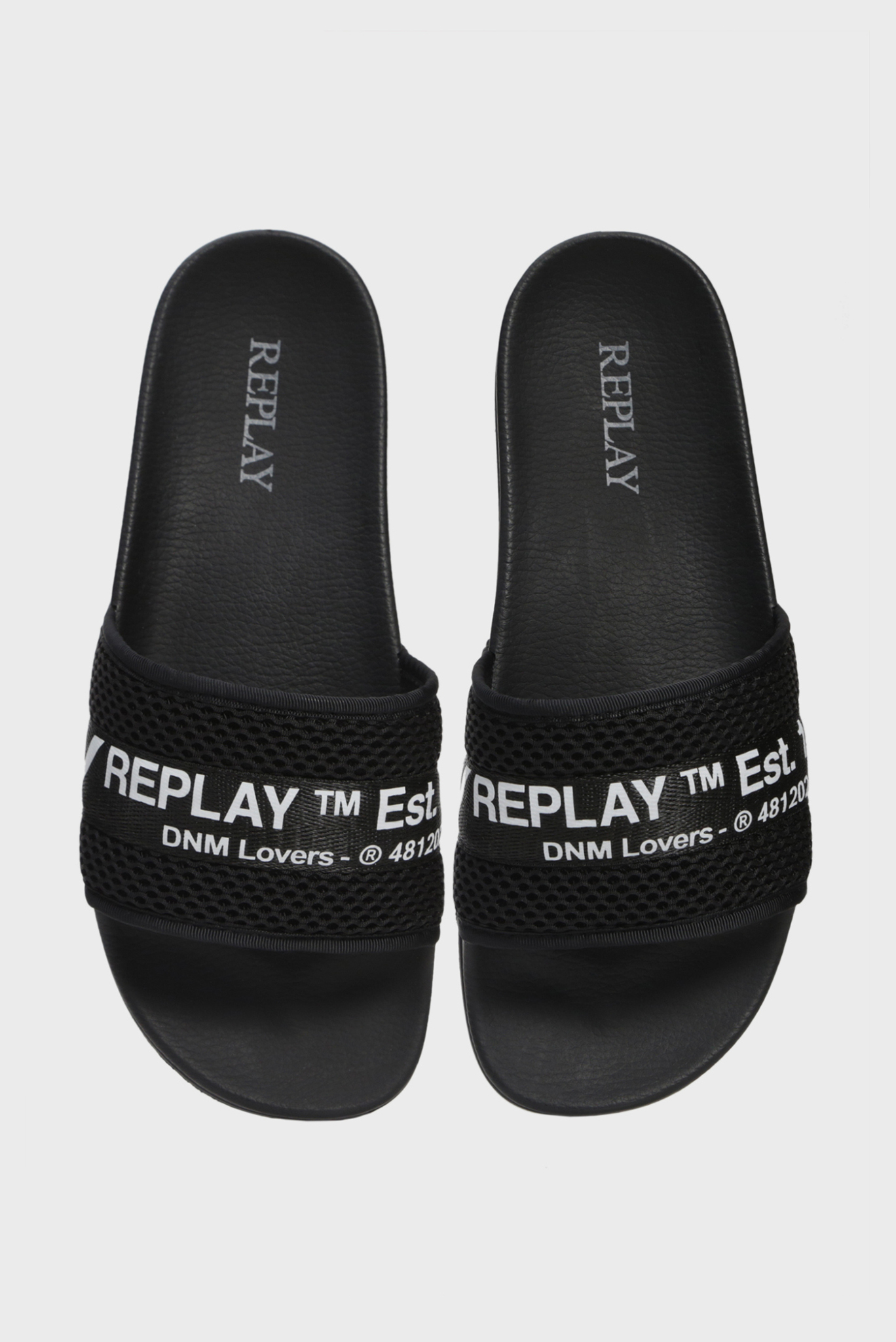 Мужские черные слайдеры MEAD 3