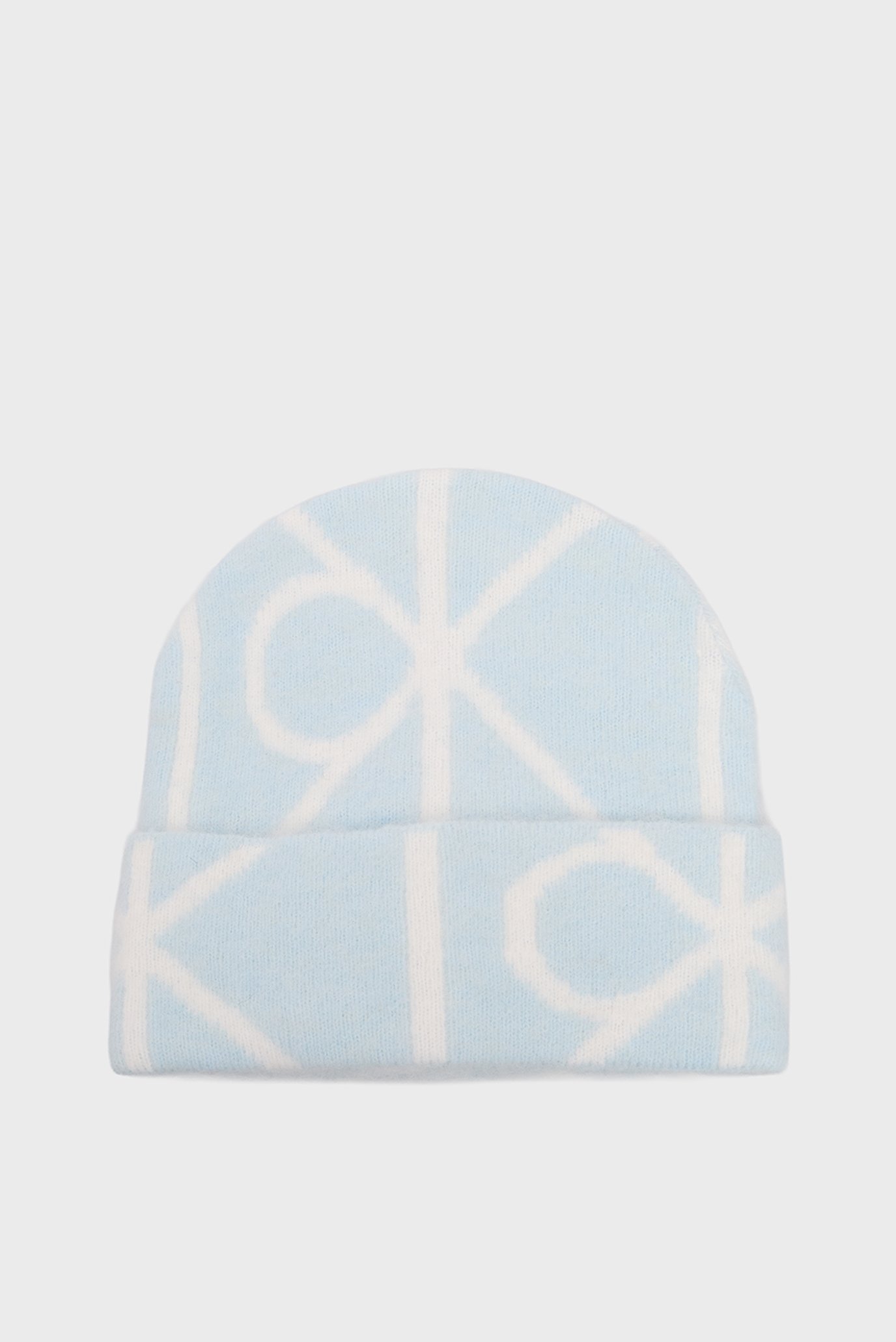 Шапка EMBLEM AOP BRUSHED BEANIE 1