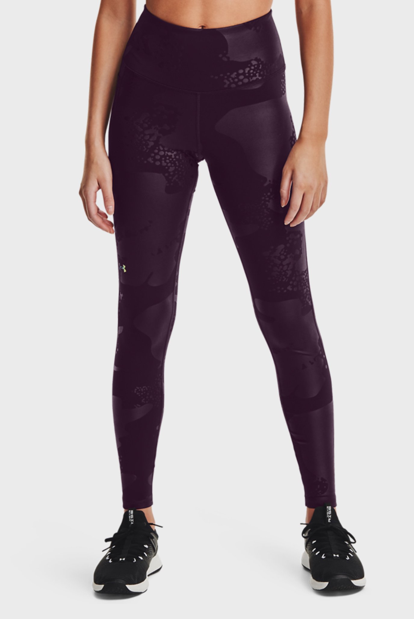 Женские фиолетовые тайтсы UA Rush Tonal Leg NS 7