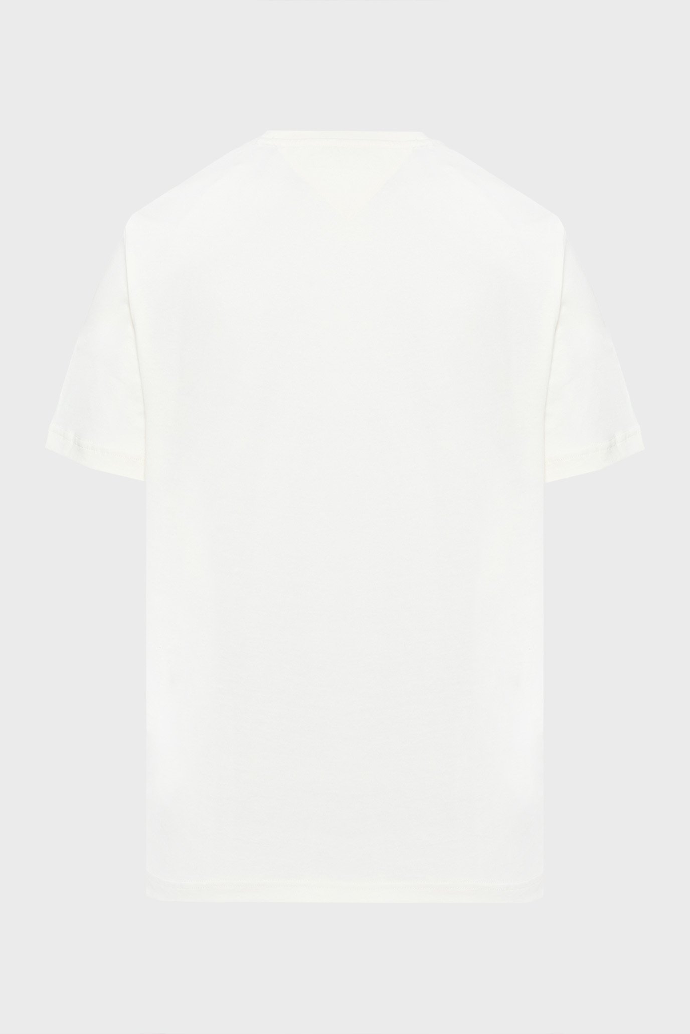 Мужская белая футболка OUTLINE FLAGTommy Hilfiger Мужская белая футболка OUTLINE FLAG 2