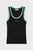 Топ COLOR BLOCK COTTON RIB CREW TANK