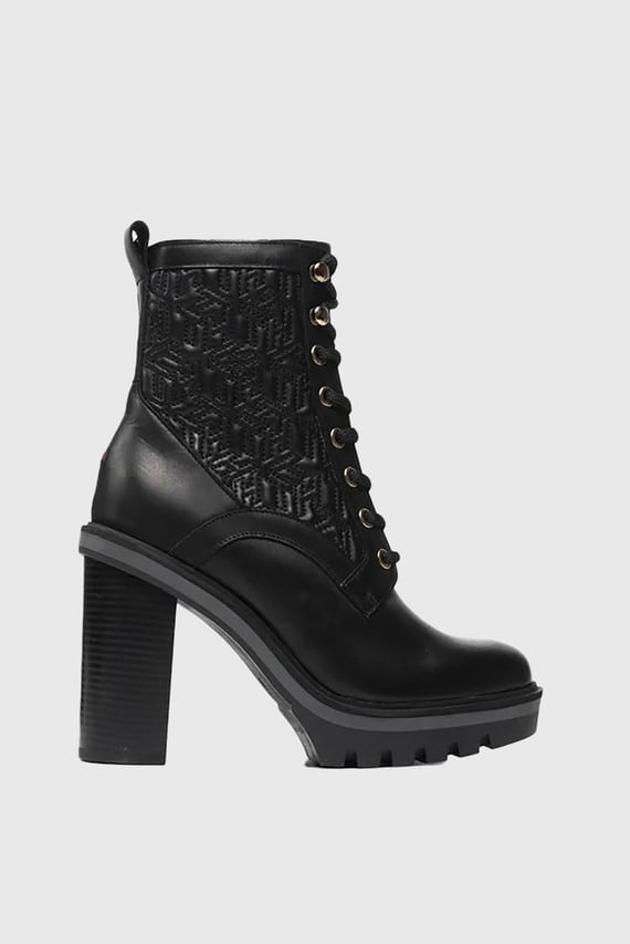 Ботильоны TH MONOGRAM HIGH HEEL BOOT Tommy Hilfiger Ботильоны TH MONOGRAM HIGH HEEL BOOT Tommy Hilfiger
