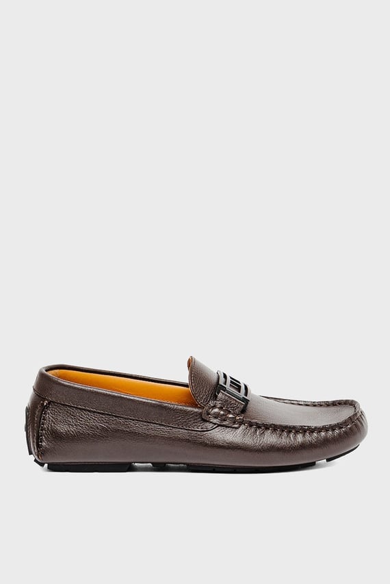Мокасины ICONIC HARDWARE LEATHER DRIVER Tommy Hilfiger Мокасины ICONIC HARDWARE LEATHER DRIVER Tommy Hilfiger