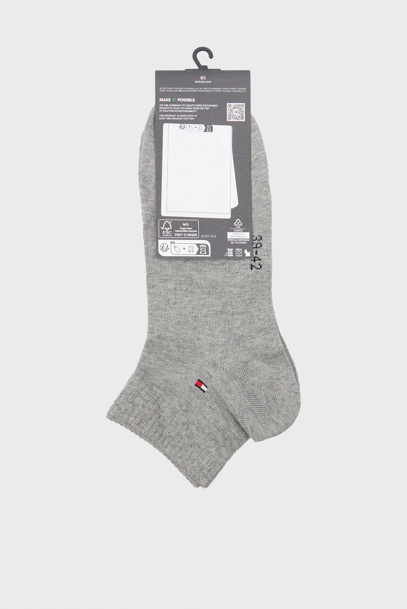 Носки TH MEN QUARTER 2P HILFIGER TAB 3