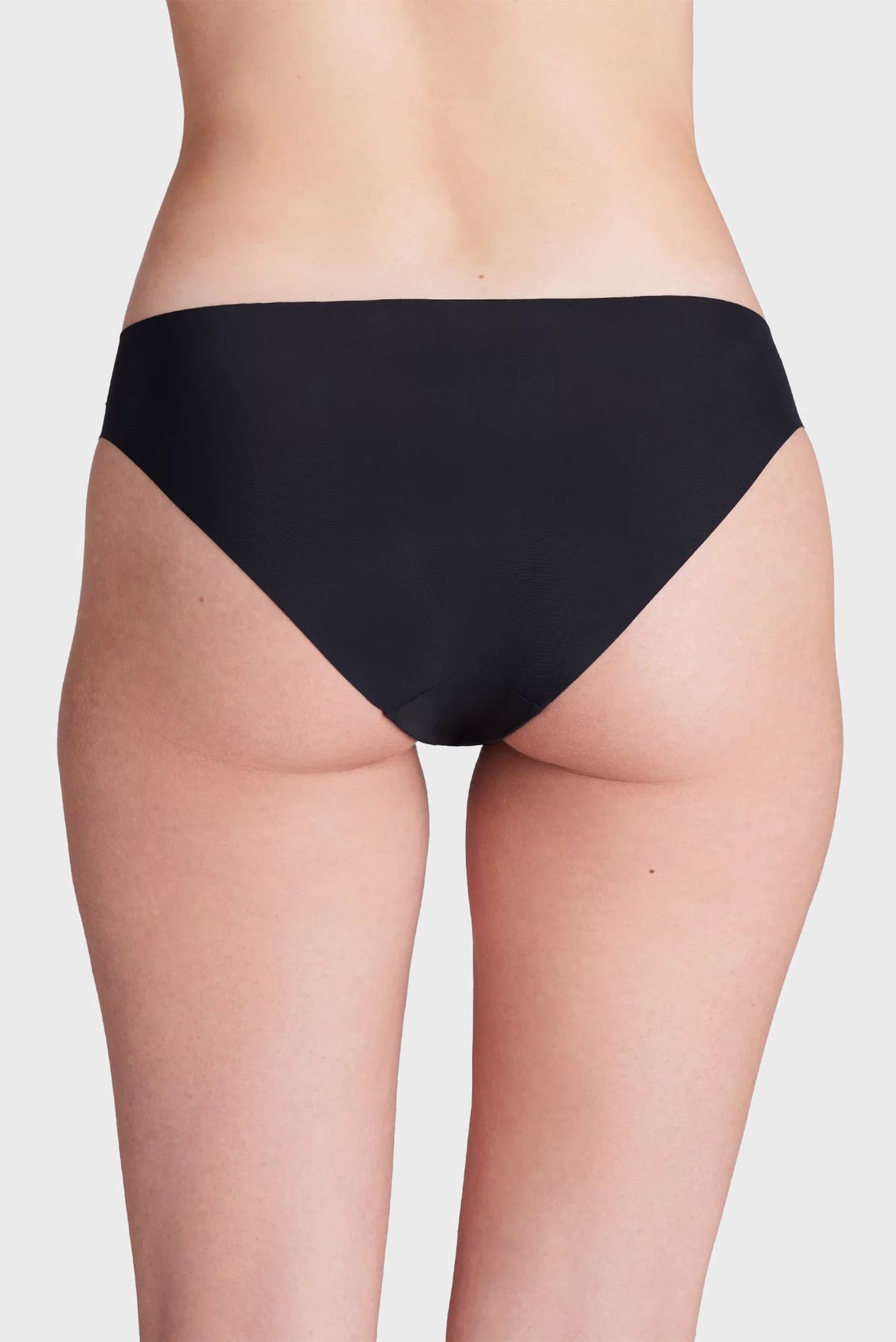 Женские черные трусики (3 шт) UA PURE STRETCH NO SHOW BIKINI-SOLID 3PK 4