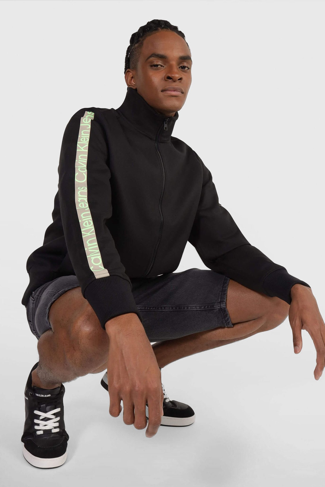 Реглан CUT OFF LOGO TAPE ZIP HWK 4