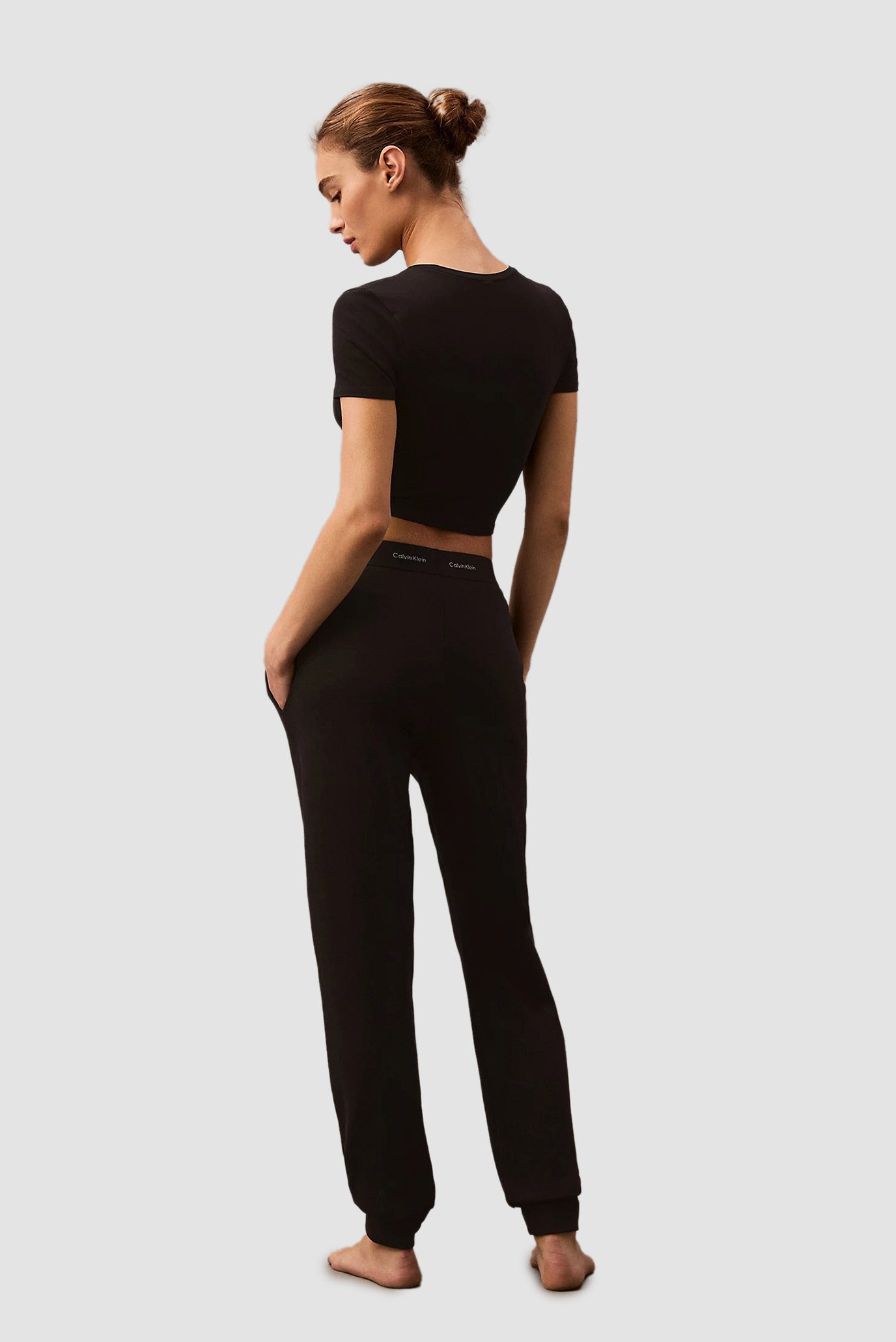 Женские черные брюки 2