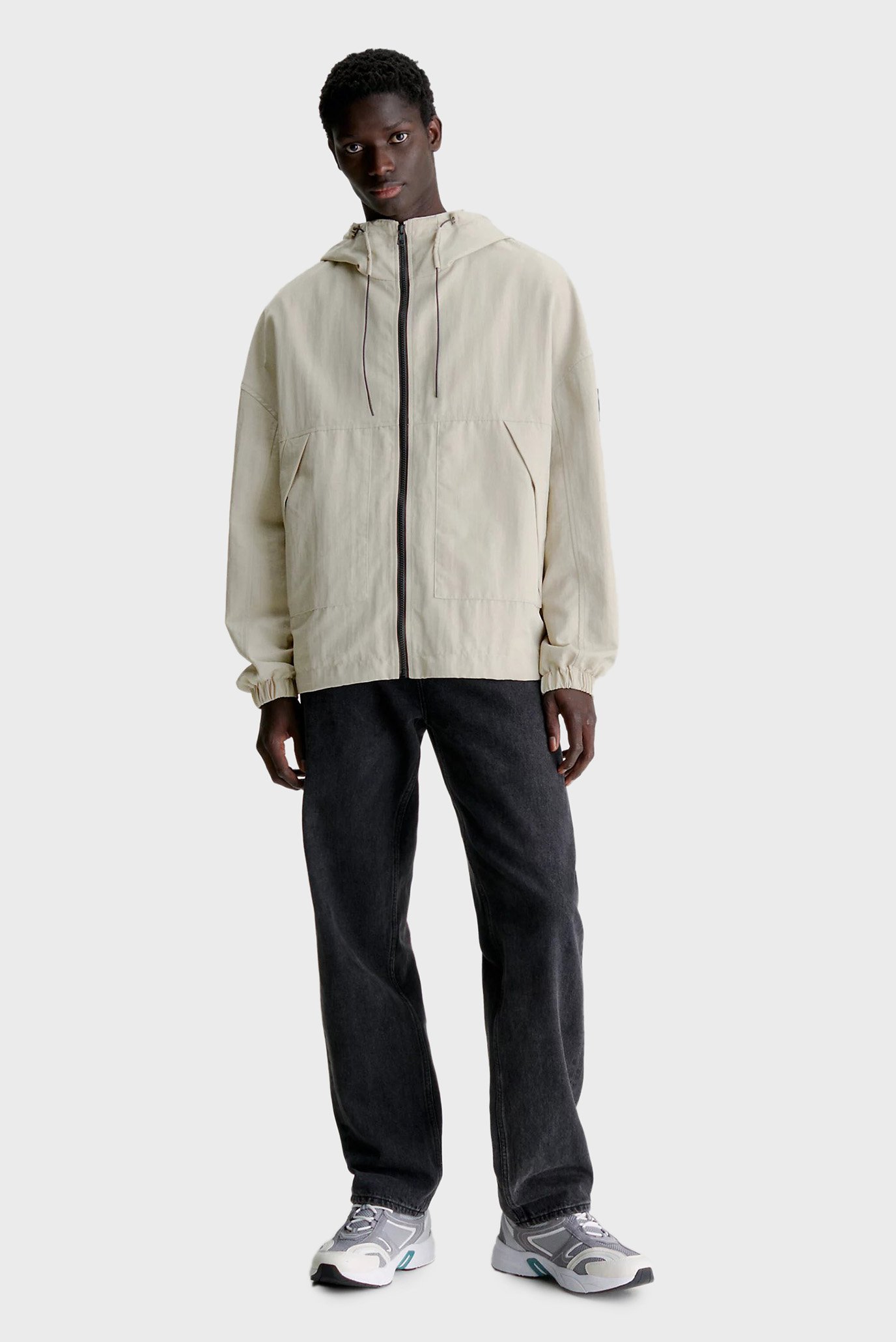 Мужская серая ветровка SEASONAL 2