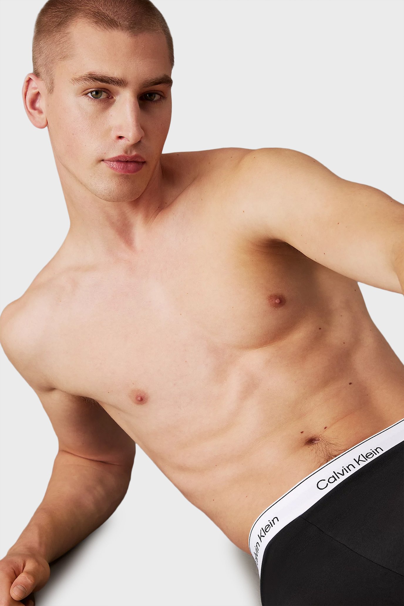 Мужские черные боксеры (3 шт) LOW RISE TRUNK 3PK 4