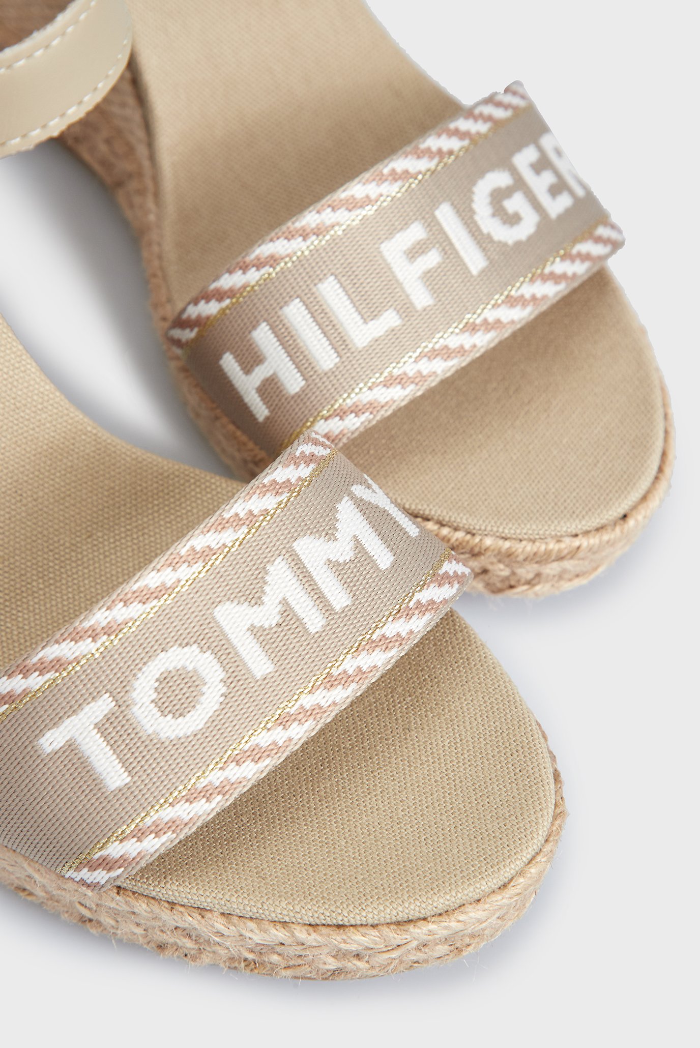 Женские бежевые босоножки SEASONAL WEBBING WEDGE 2