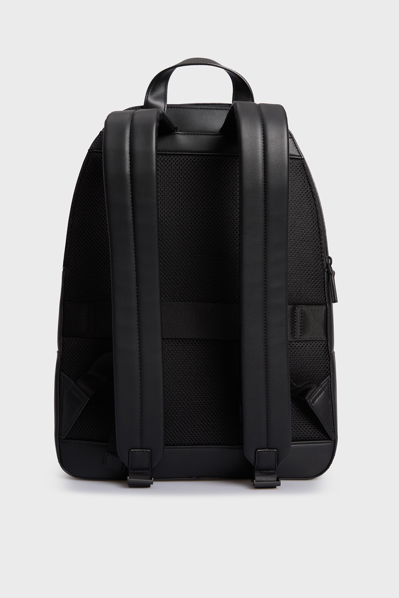 Мужской черный рюкзак TH MONOGRAM BACKPACK 4
