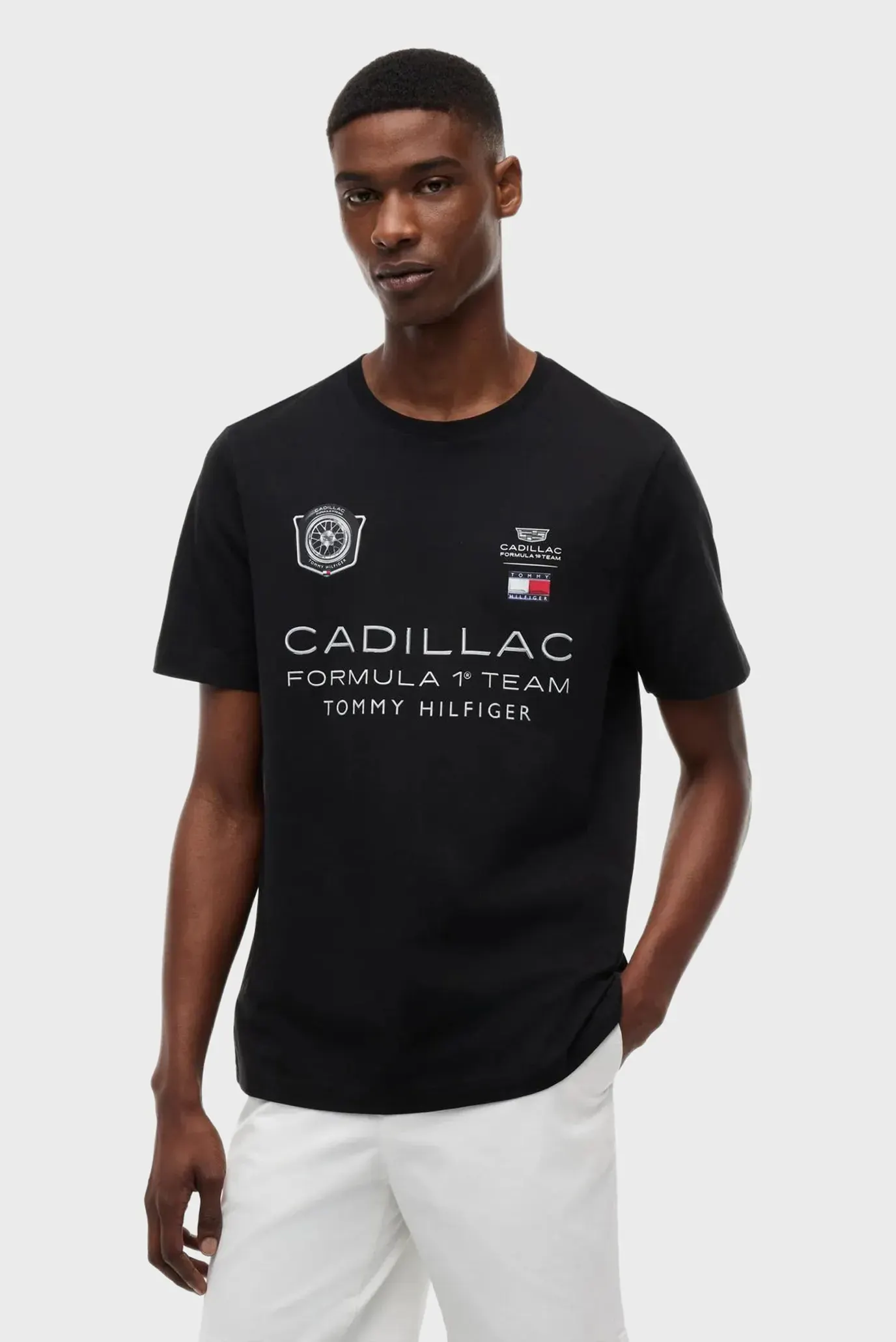Футболка/TH X CF1 CAR GRAPHIC BLACK TEE 1