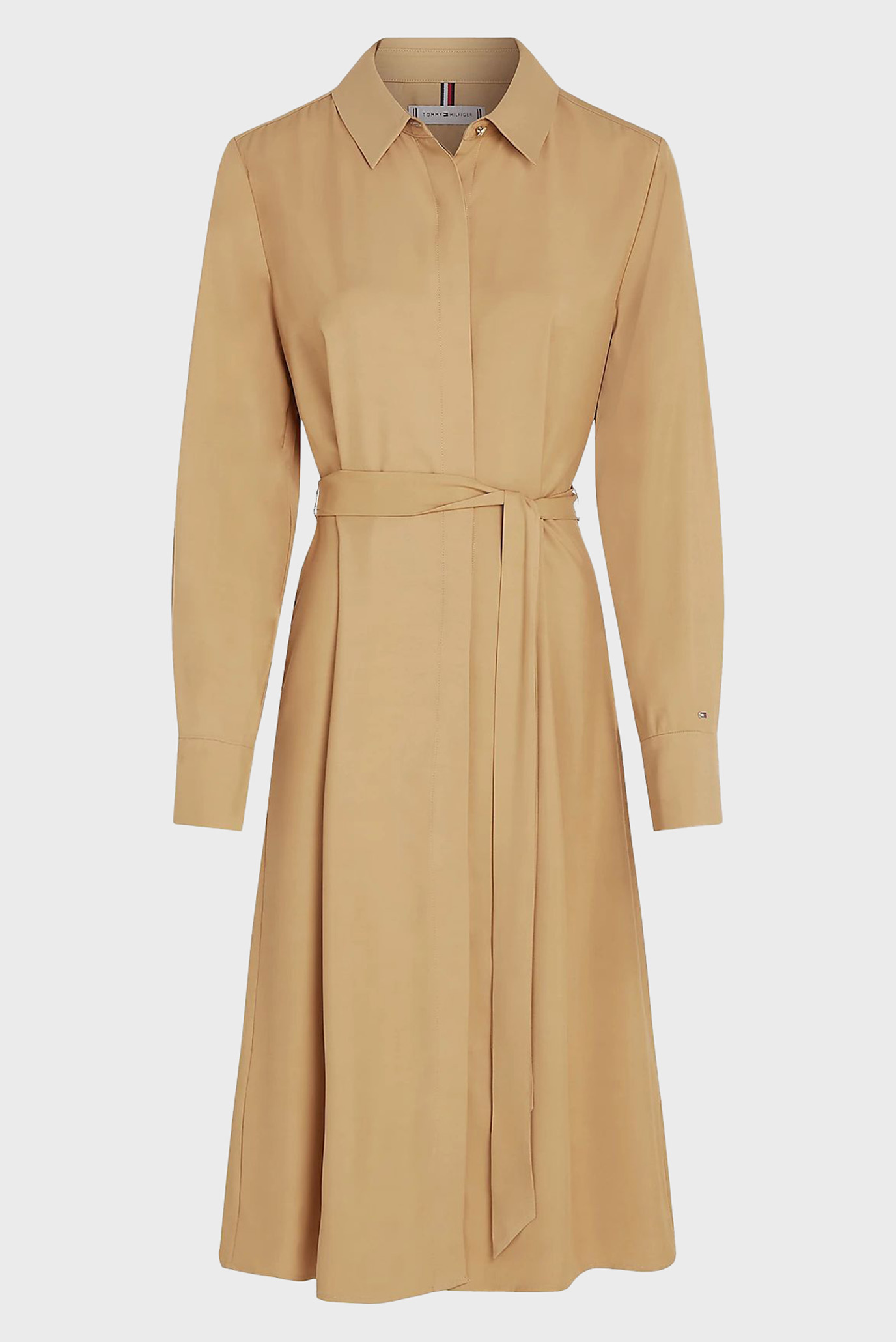 Платье FLUID VISCOSE SHIRT DRESS 5