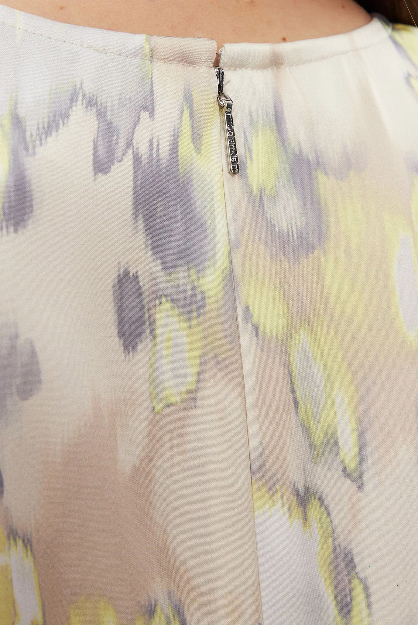 Блузка DRAPEY SATIN SS METAL BLOUSECalvin Klein Блузка DRAPEY SATIN SS METAL BLOUSE 5