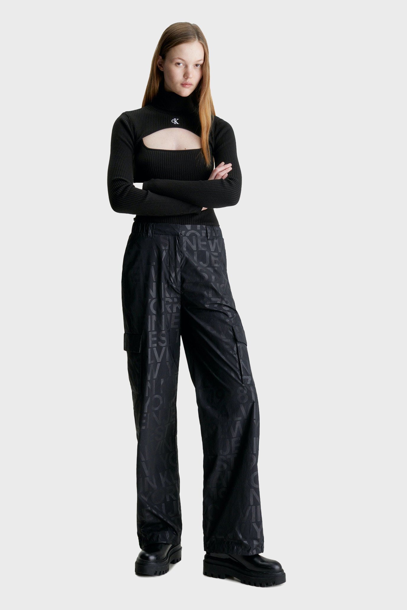 Штаны LOOSE LOGO AOP CARGO PANT 4