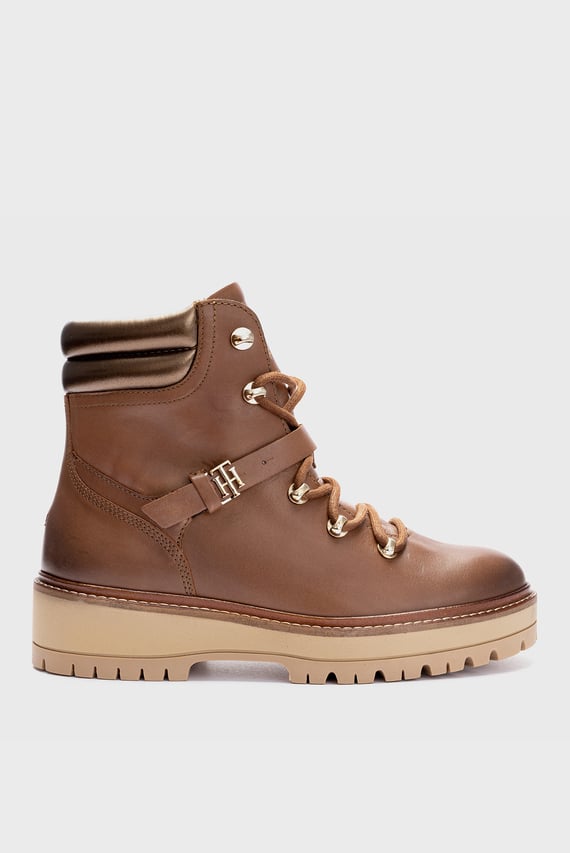 Ботинки POLISHED LEATHER FLAT BOOT