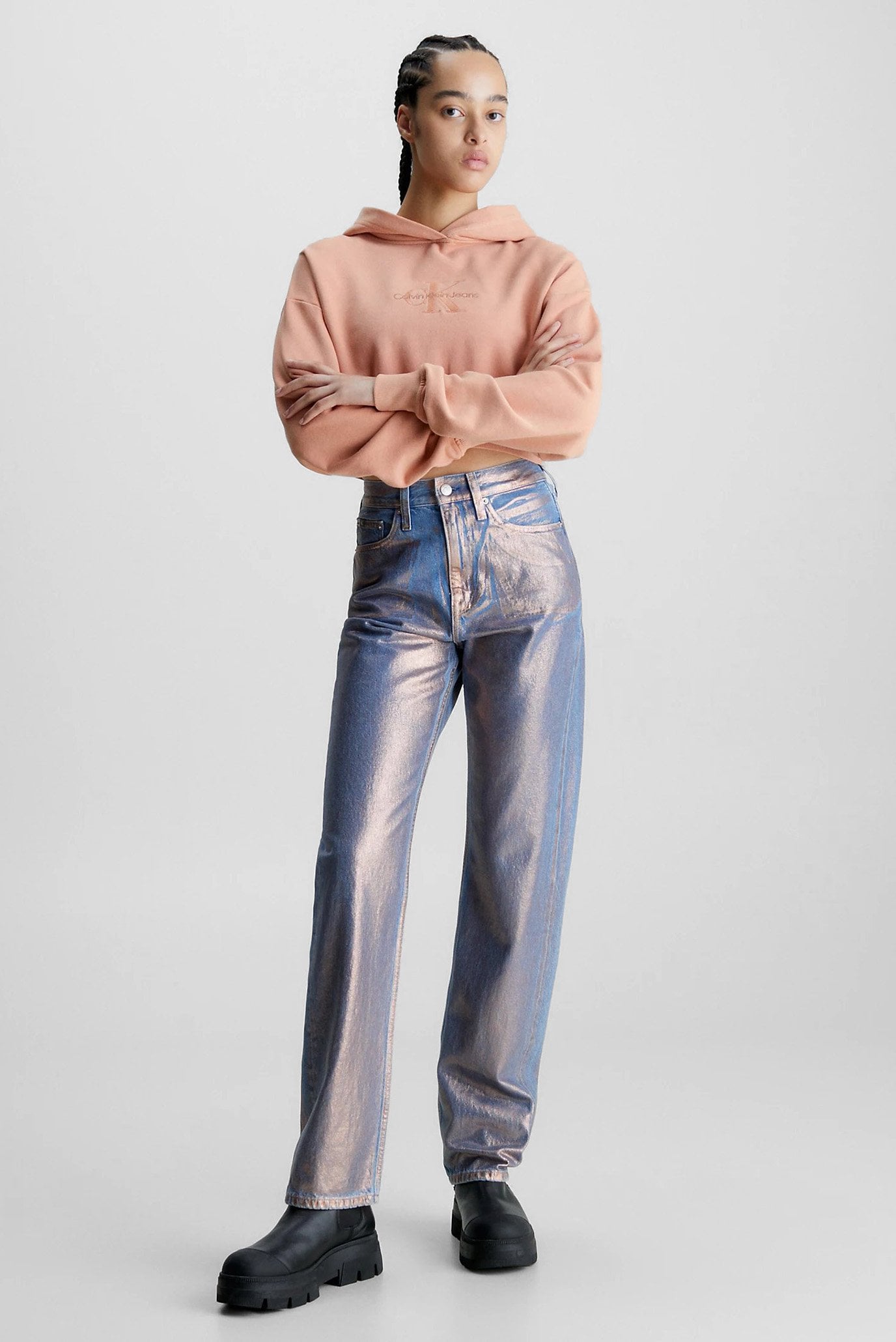 Джинсы HIGH RISE STRAIGHT 2