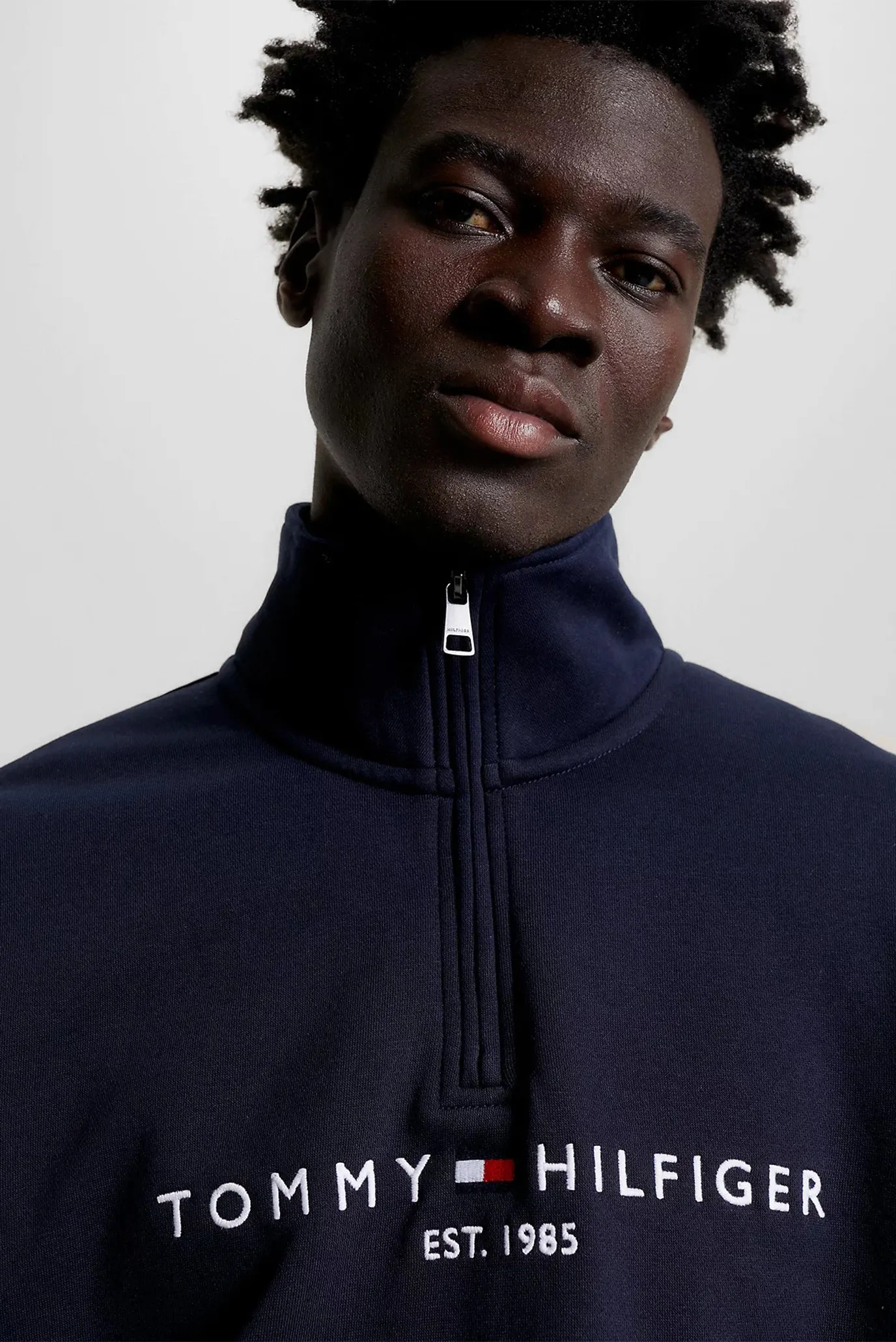 Мужская темно-синяя спортивная кофта TOMMY LOGO 4