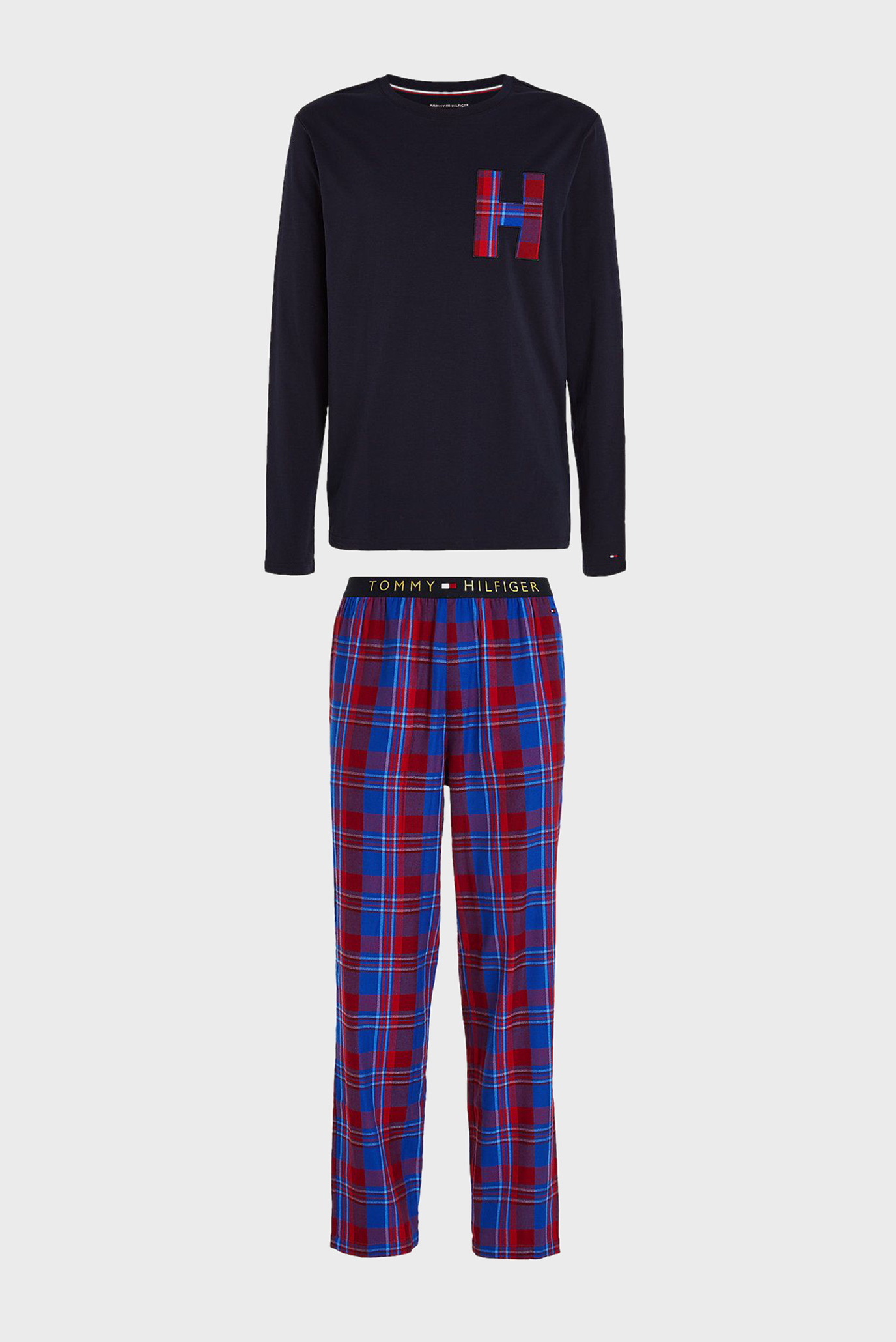 Пижама LS PANT SLIPPERS SET FLANNEL 4