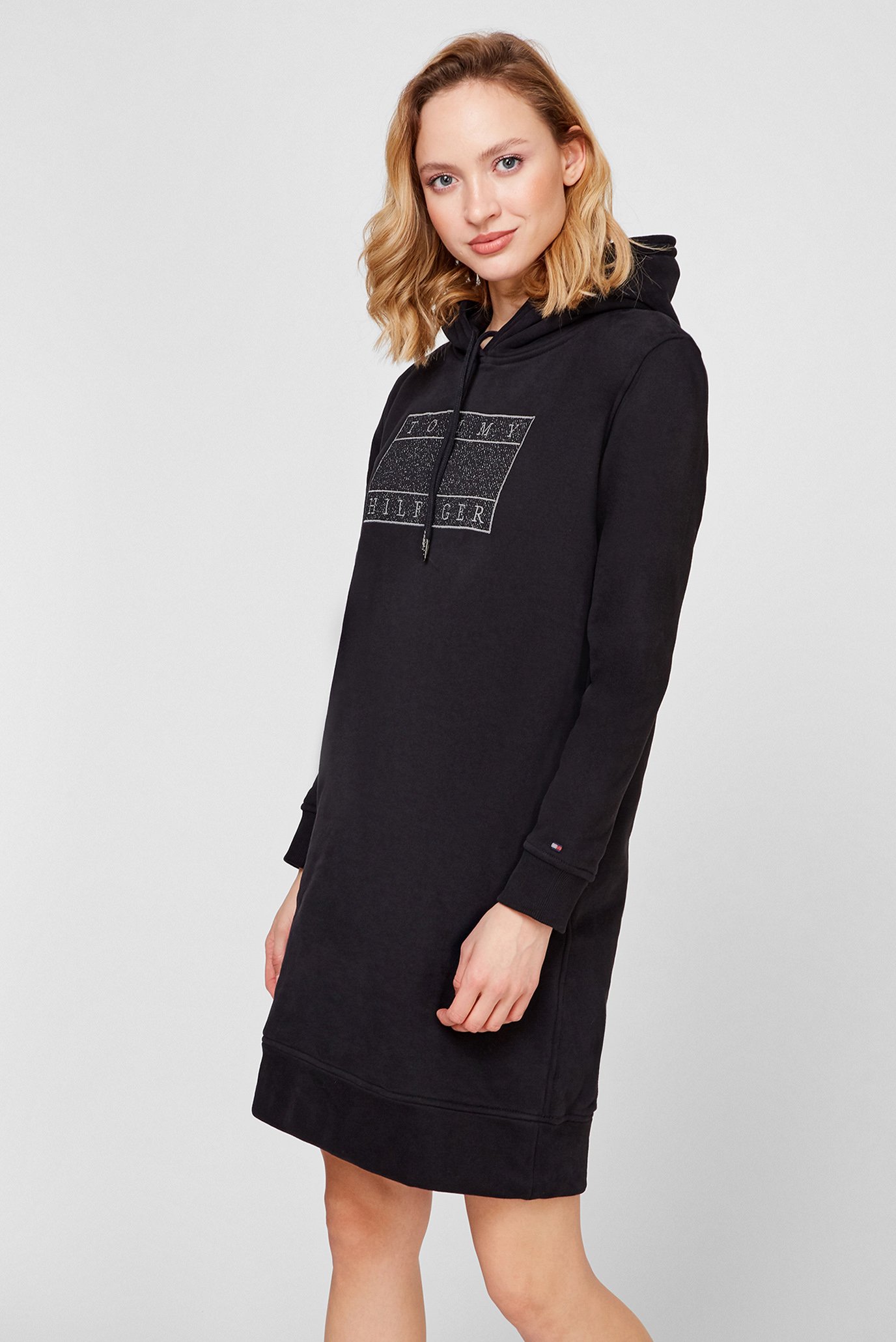 Женское черное платье 8