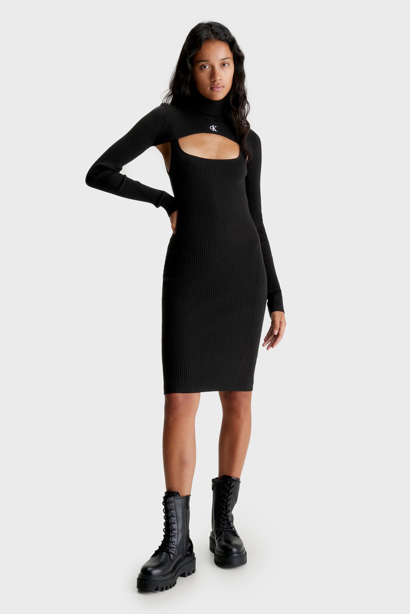 Платье 2 IN 1 TIGHT LS SWEATER DRESS 1