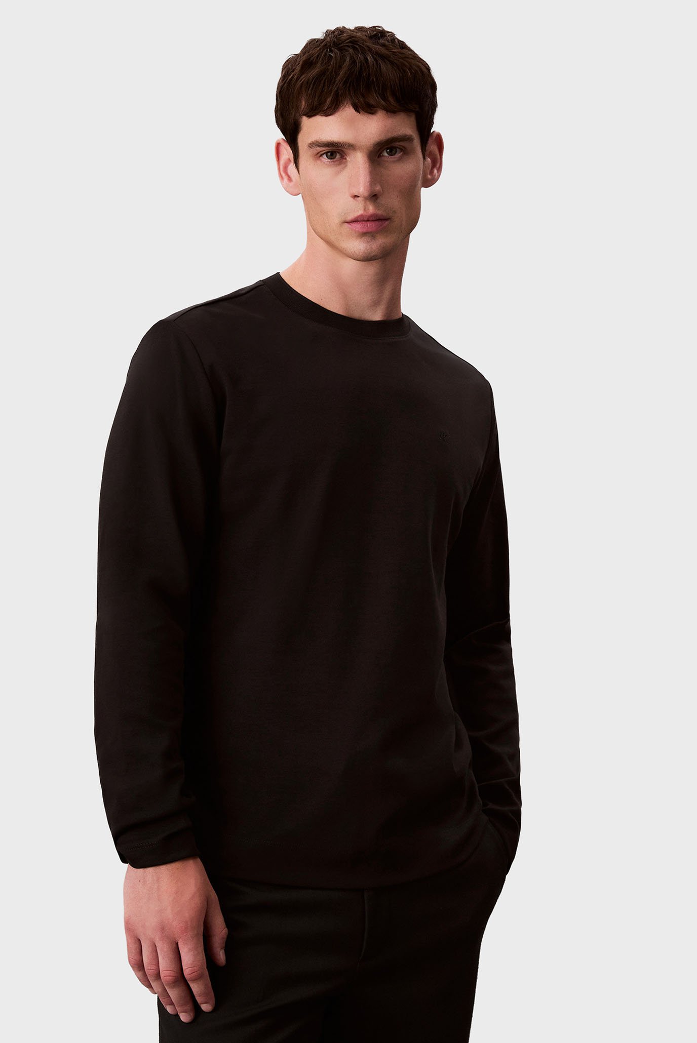 Лонгслив LS LUXE INTERLOCK COTTON CREWNK 5