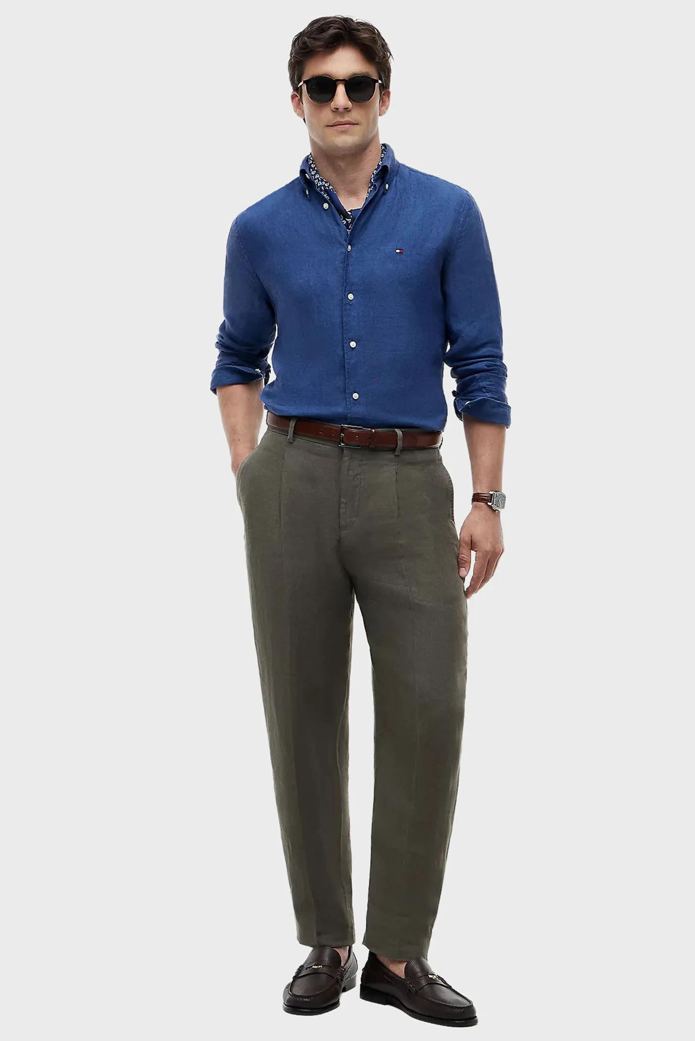 Рубашка PIGMENT DYED LI SOLID RF SHIRT 2