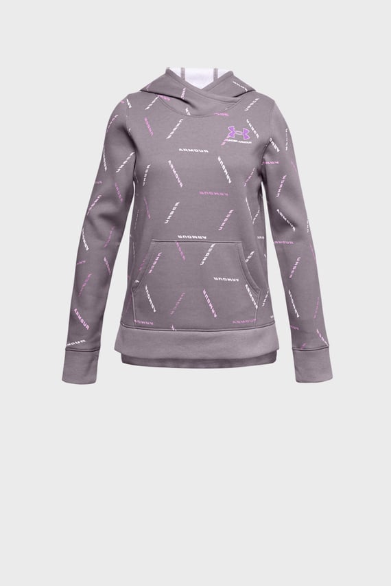 Детское сиреневое худи Rival Fleece Printed Hoodie