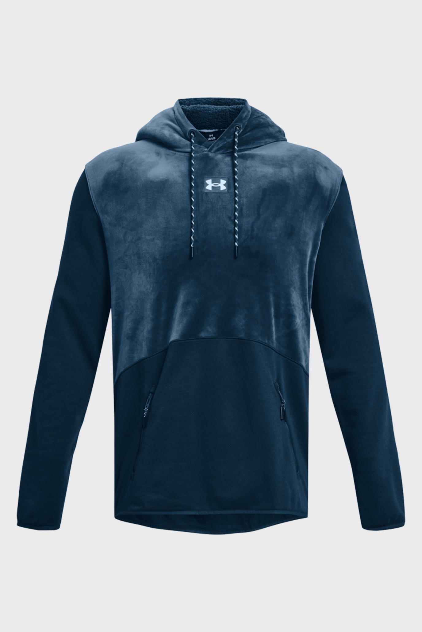 Мужское синее худи UA Journey Fleece Under Armour Мужское синее худи UA Journey Fleece 11