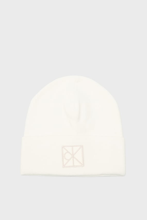 Шапка EMBLEM PATCH FINE RIB BEANIE