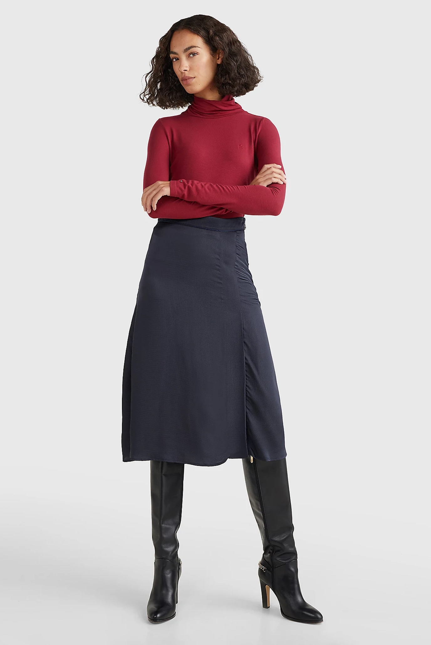 Гольф SLIM SOFT TENCEL ROLL NECK LS 10