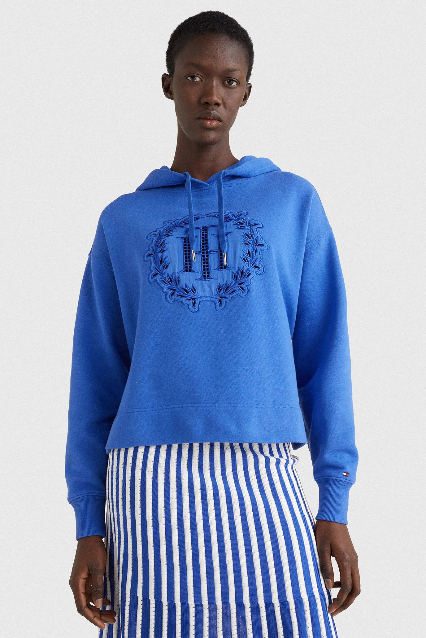 Худи REGULAR TH APPLIQUE HOODIE 1