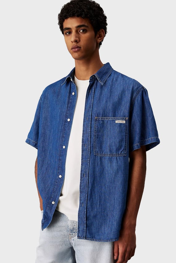 Рубашка с коротким рукавом REGULAR SS DENIM SHIRT