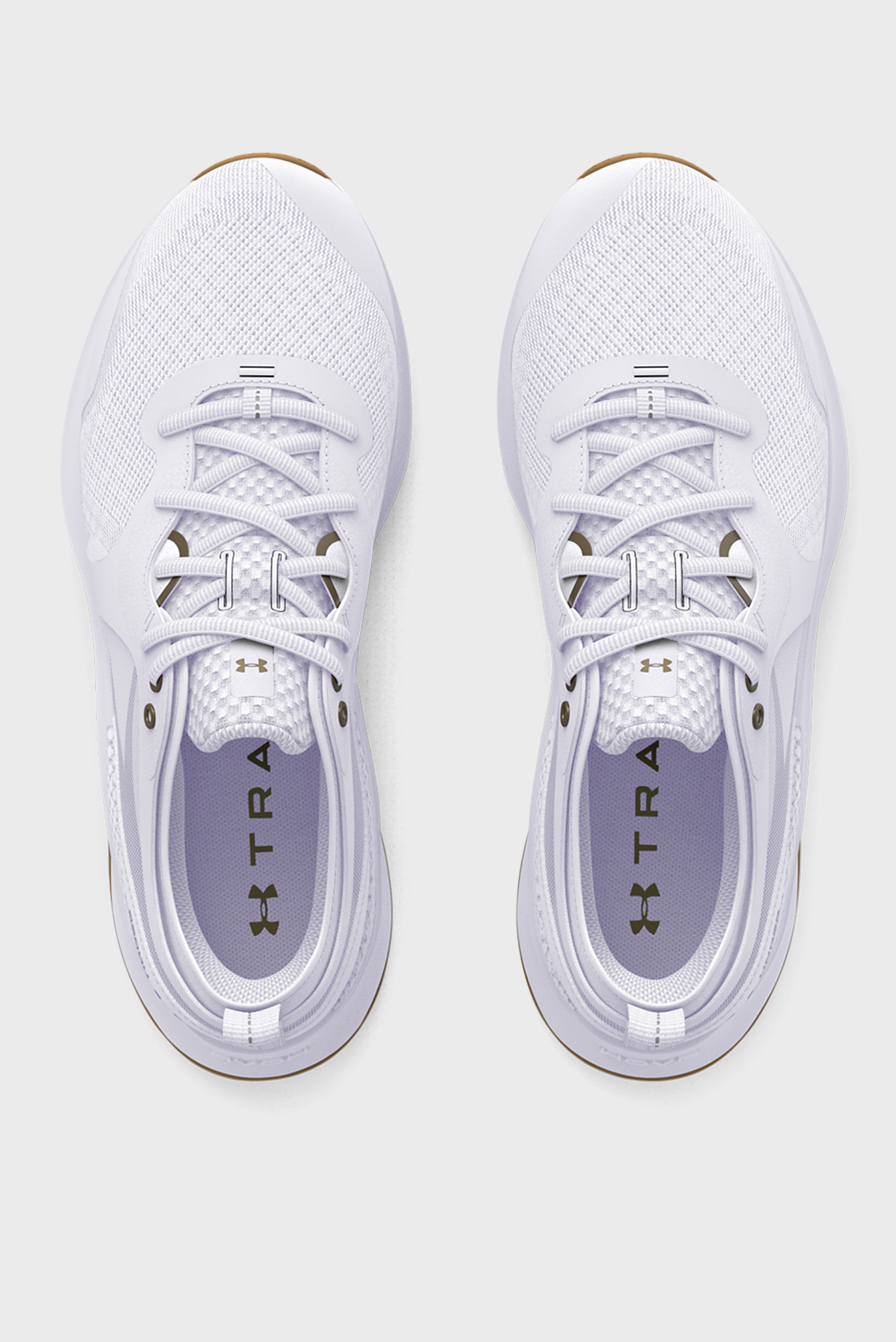 Женские белые кроссовки UA W HOVR Omnia MTLC Under Armour Женские белые кроссовки UA W HOVR Omnia MTLC 9