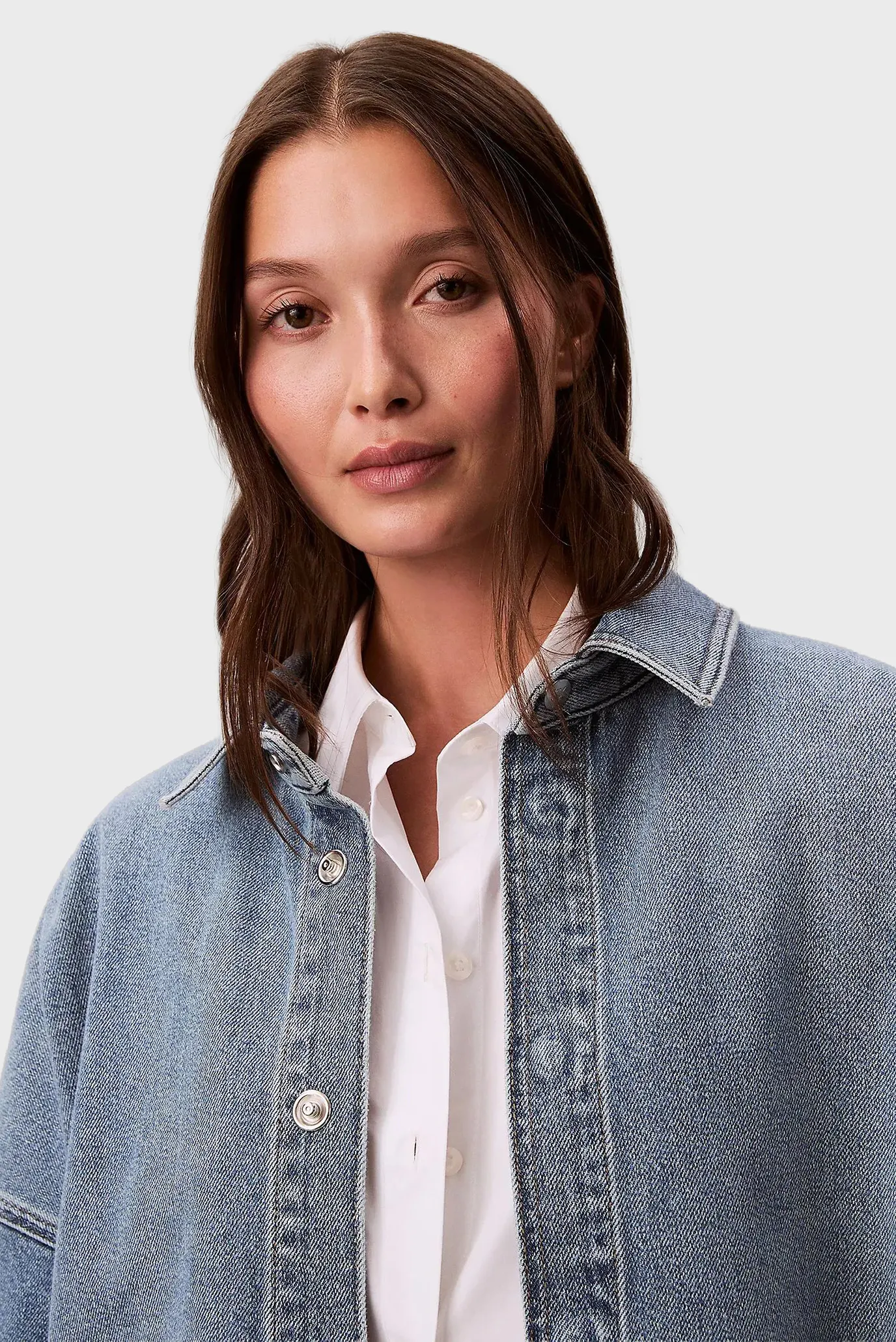 Рубашка DENIM BOYFRIEND SHIRT OVERNIGHT 4