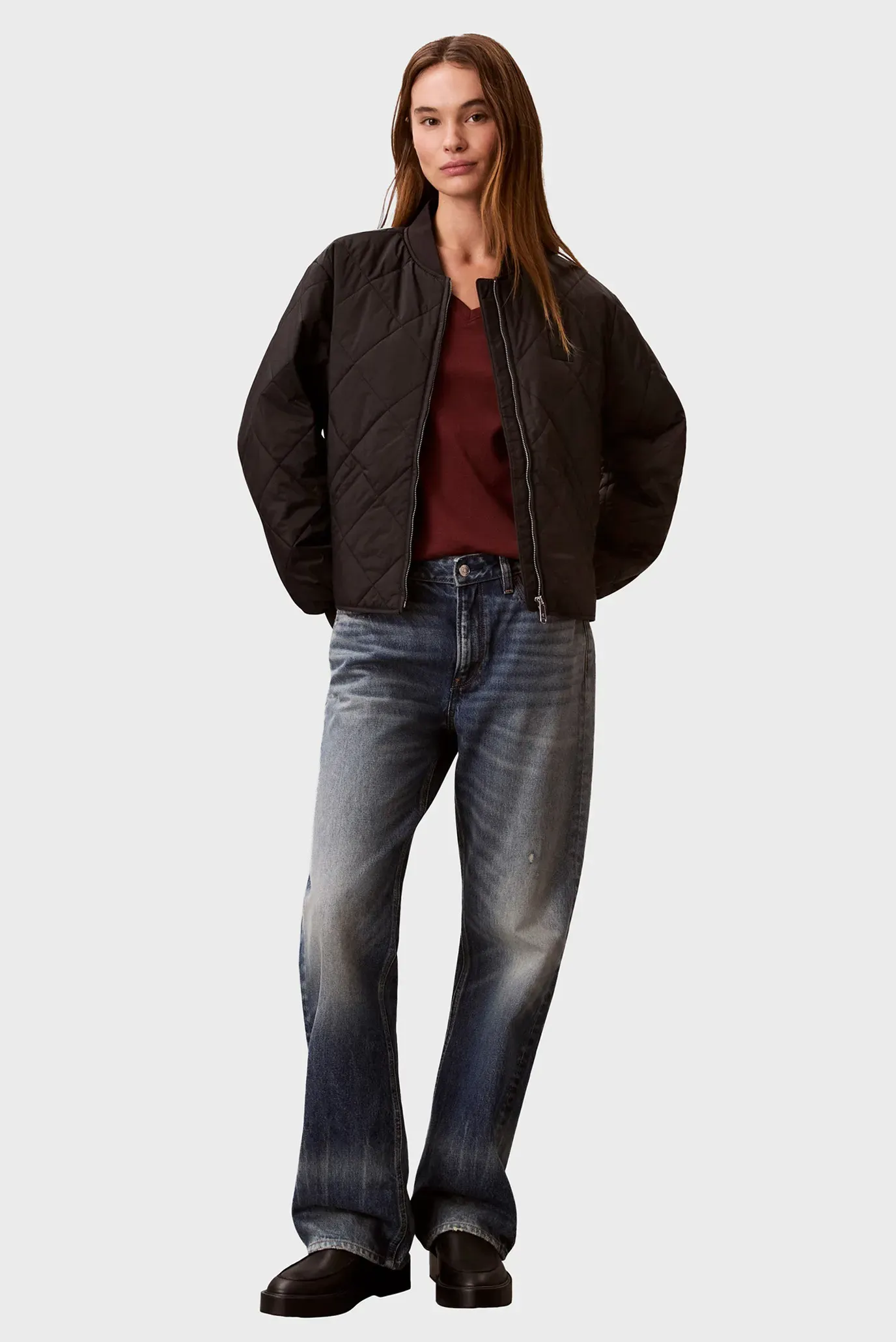 Куртка демисезонная LIGHTWEIGHT QUILTED BOMBER JACKE 2