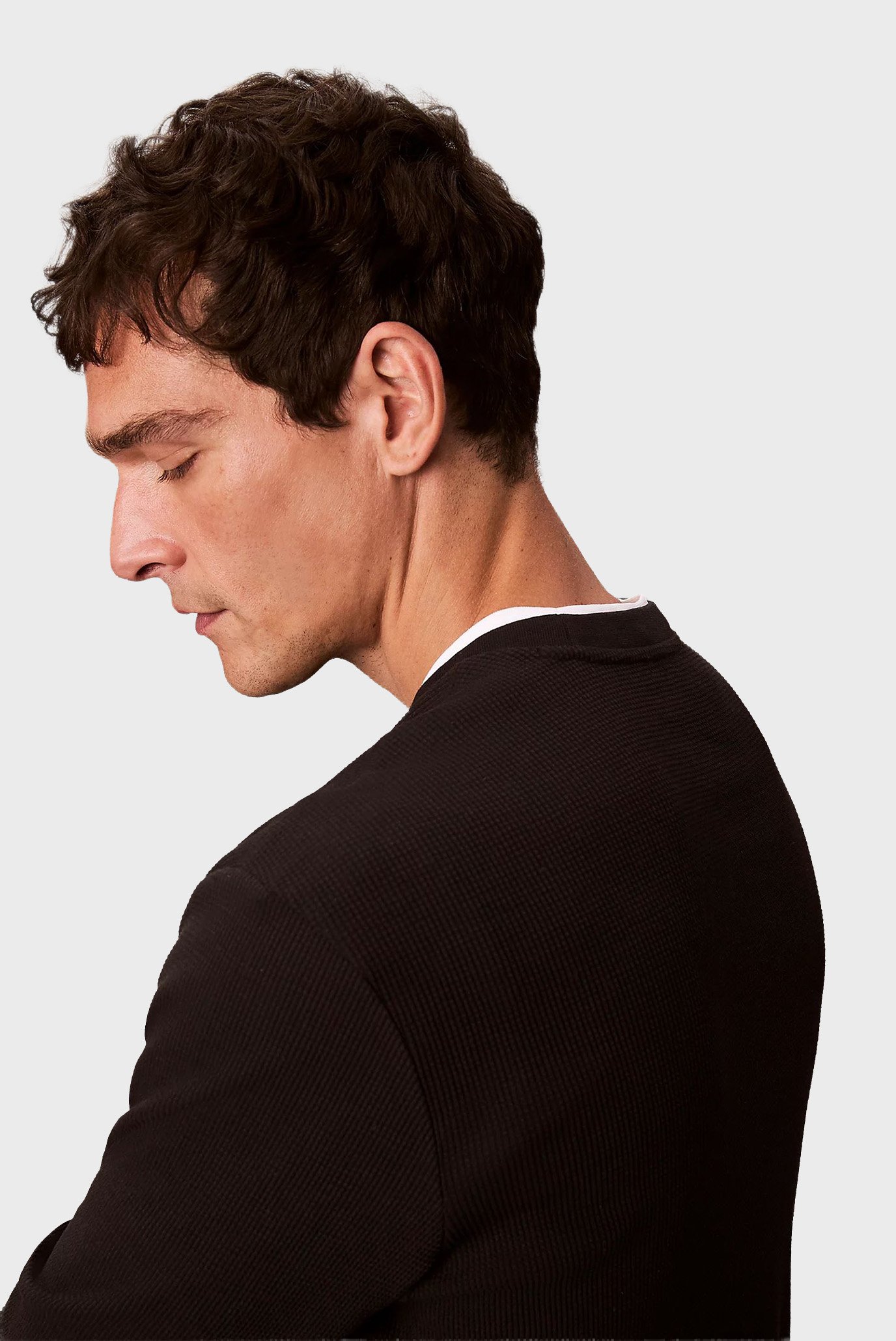 Лонгслив LS WAFFLE BADGE CREWNK TEE 6