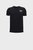 Детская черная футболка UA Sportstyle Left Chest
