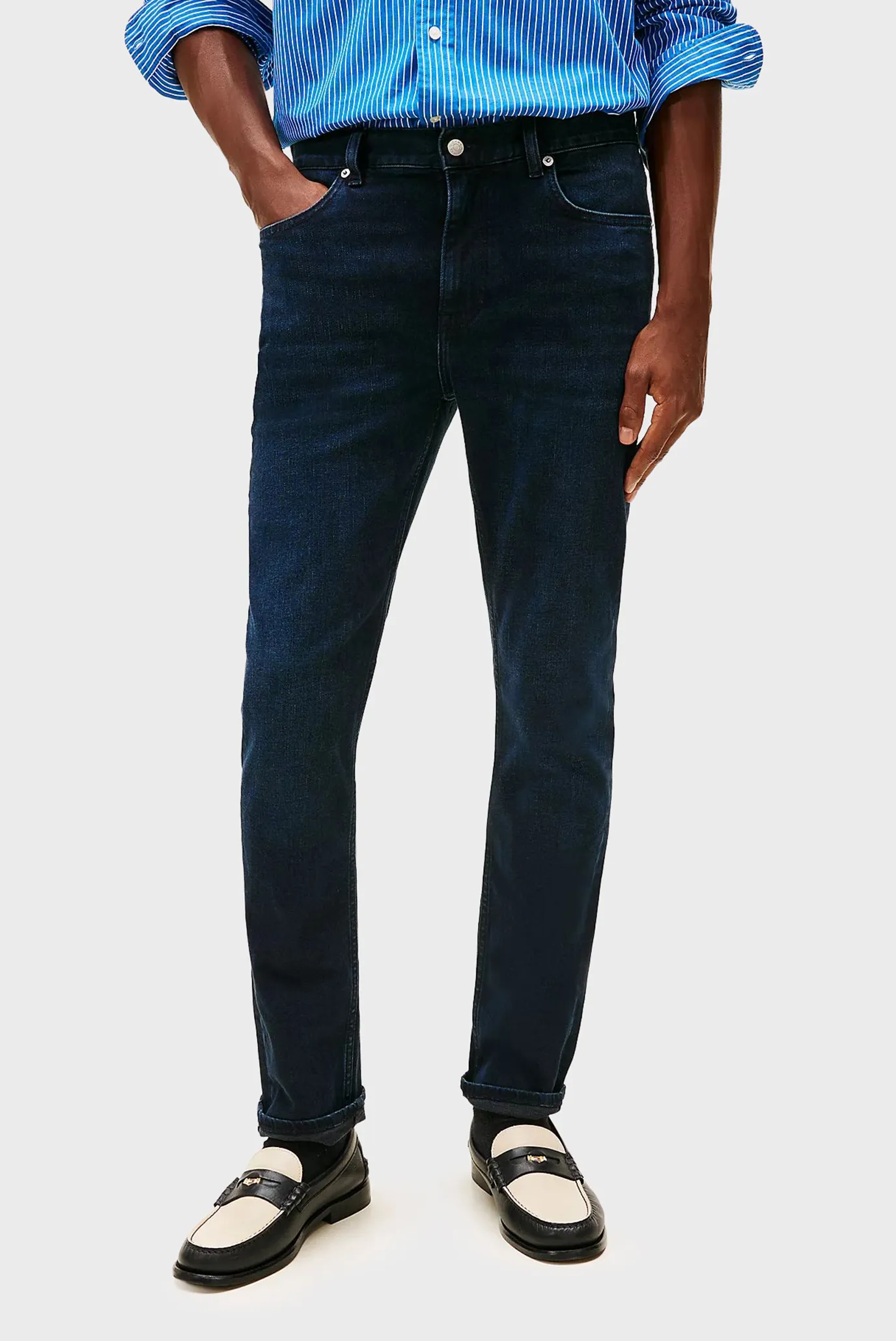 Джинсы SLIM BLEECKER CALDER BLUE BLACK 1