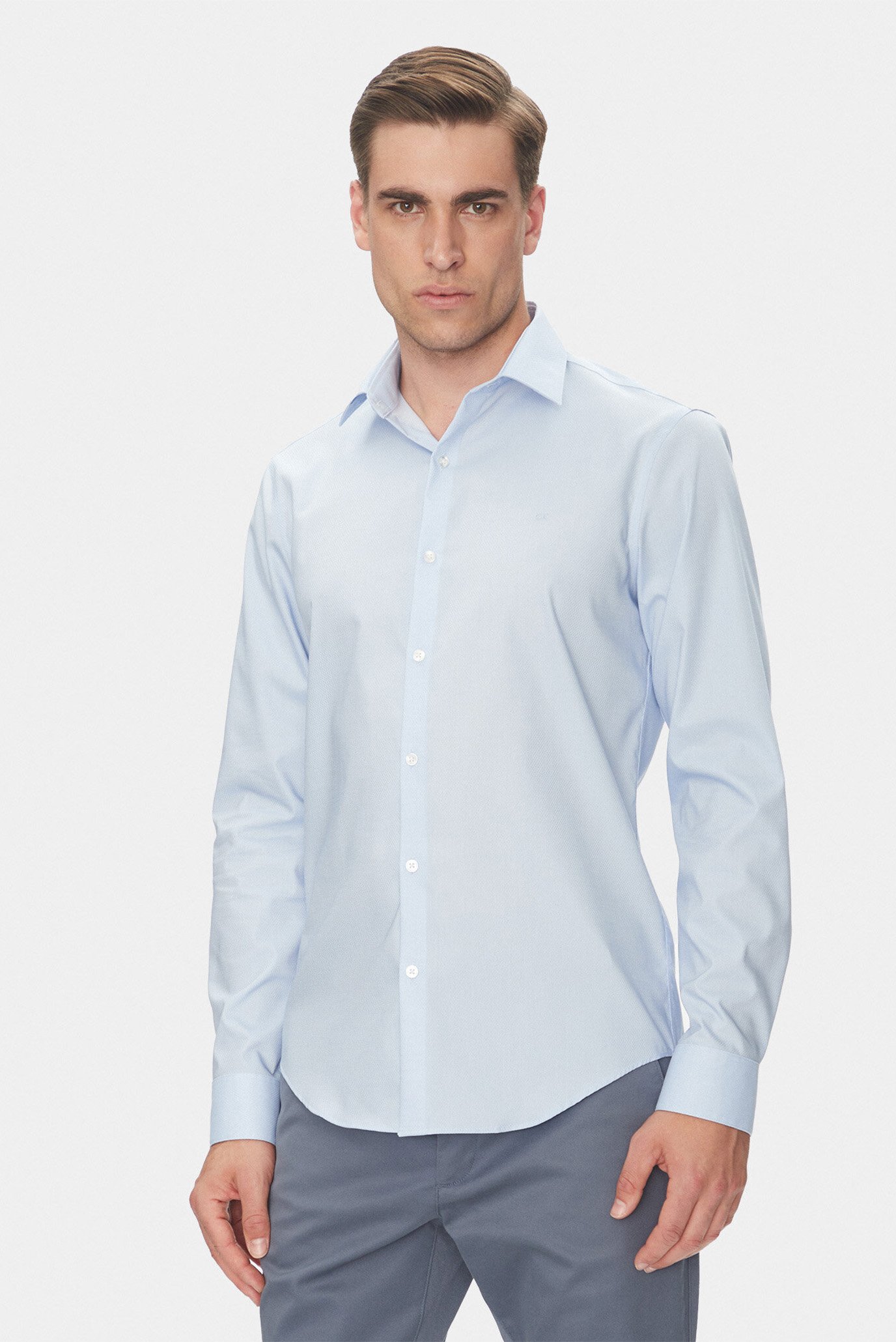 Рубашка SLIM STR COLLAR SLD 1
