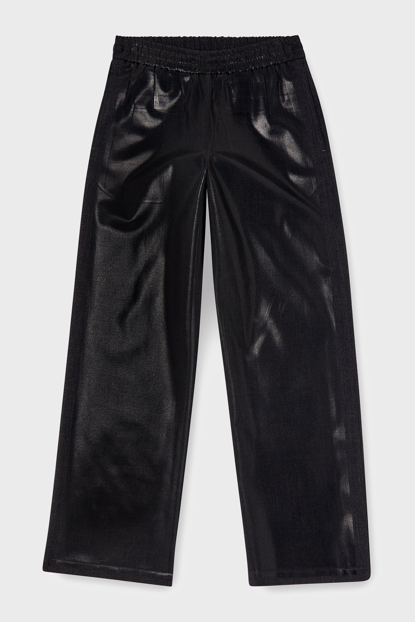 Женские черные брюки P-DREY 5