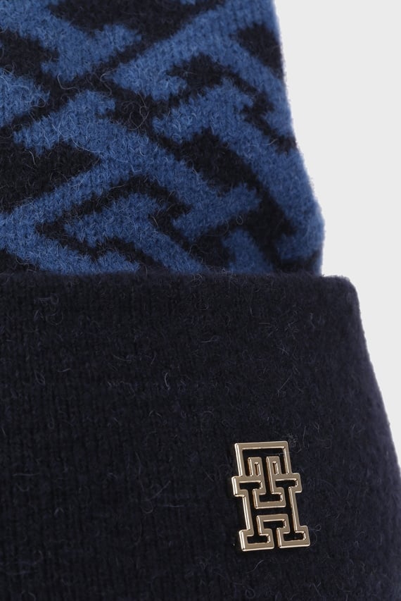 Шапка MONOGRAM ALL OVER BEANIE