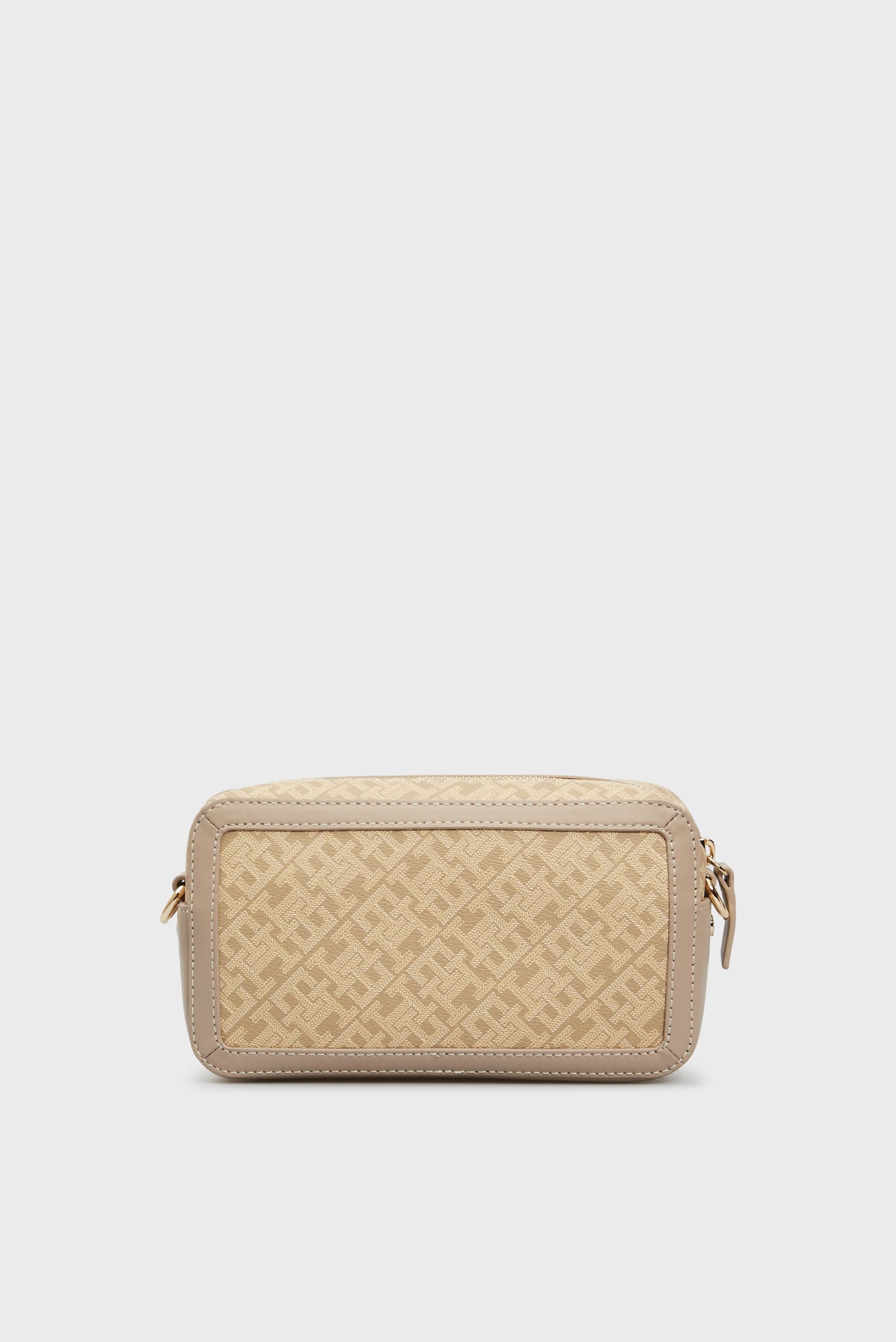 Женская бежевая сумка с узором TH MONOPLAY LEATHER CAMERA BAG 4